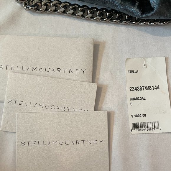 Stella McCartney Fallabella Velvet Small Tote NEW - Picture 6 of 7